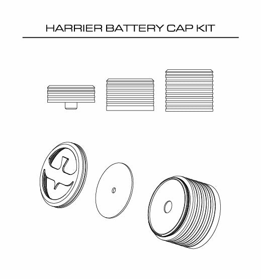 HARRIER BATTERY CAP KIT