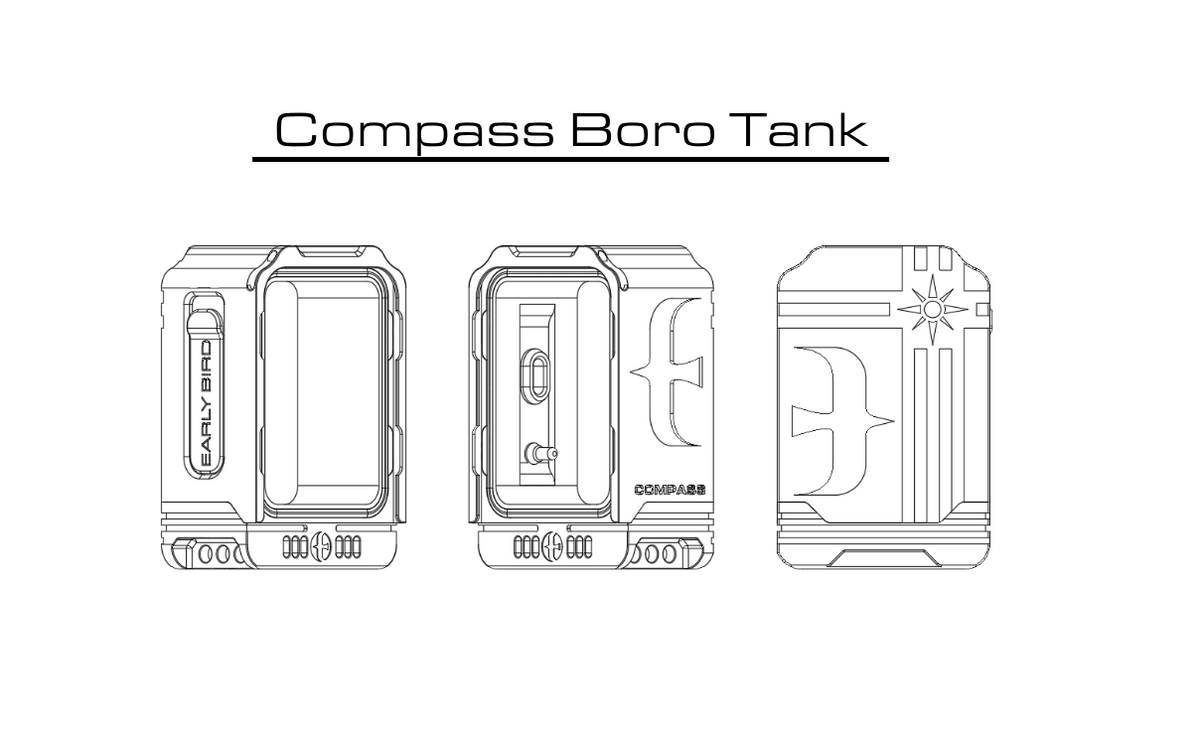 Compass Boro Tank - PCTG – Early Bird