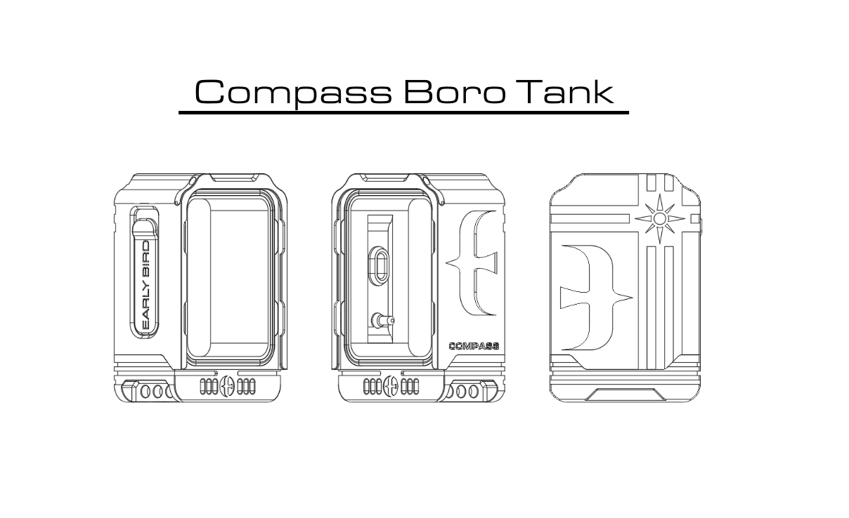 Compass Boro Tank - PCTG